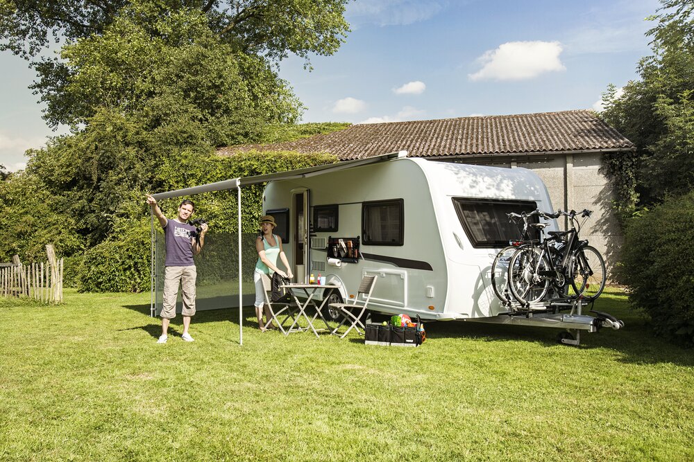 Omnistor 6200 Markise Anodised kassett 400 Mystic Grey