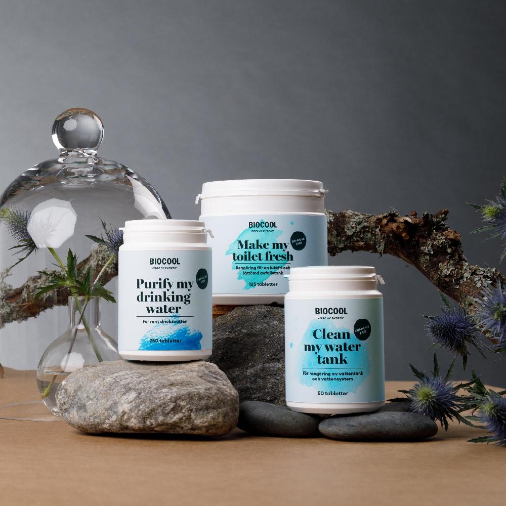 Rensemiddel Purify My Drinking Water 250 tabletter