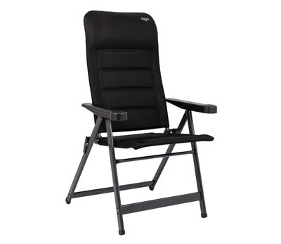 Campingstol Air Deluxe Svart