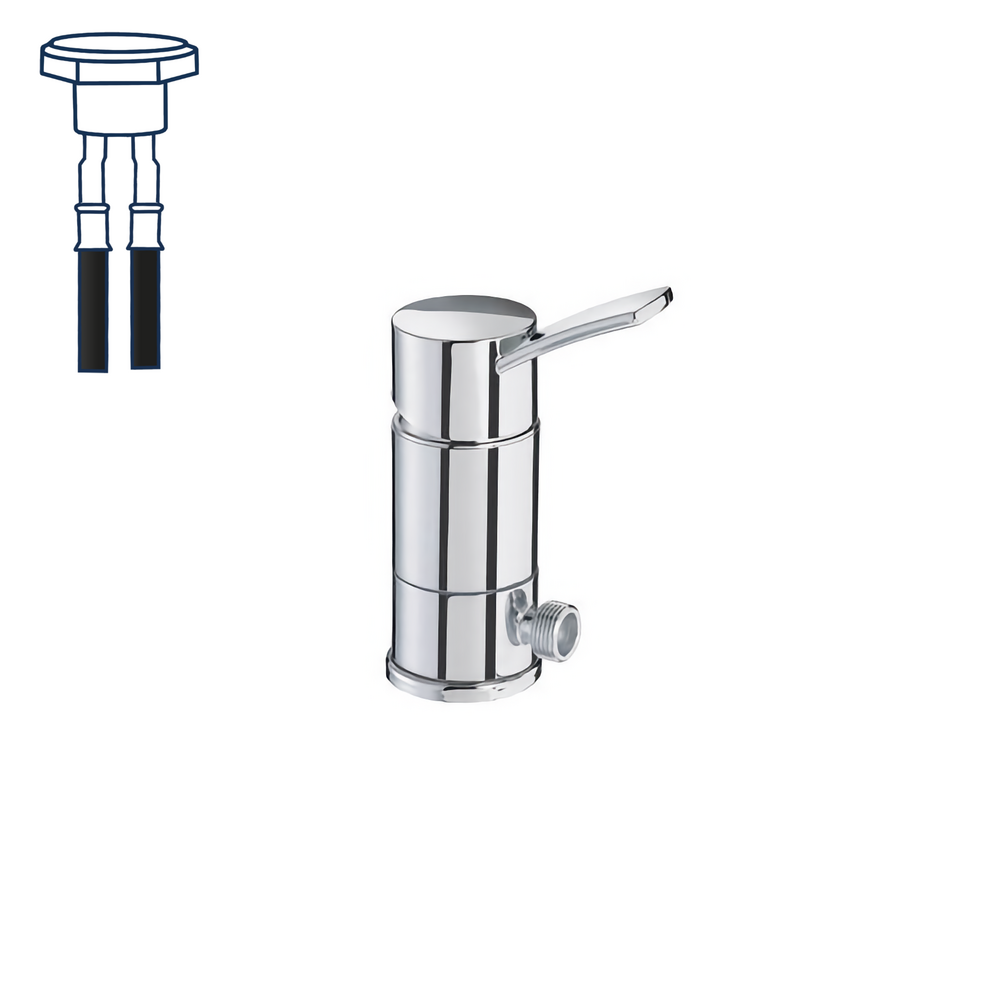 Kran blande m/bryter KERAMIK TREND E - UNIQUICK