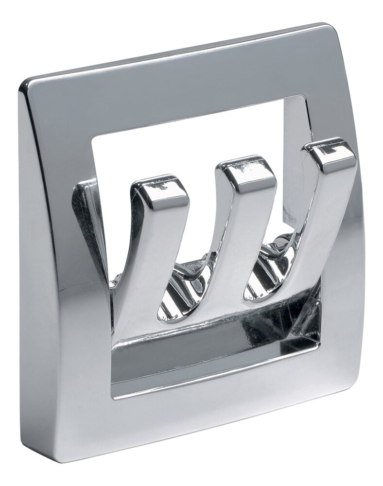 Opphengskrok sammenleggbar Chrom 3 haker