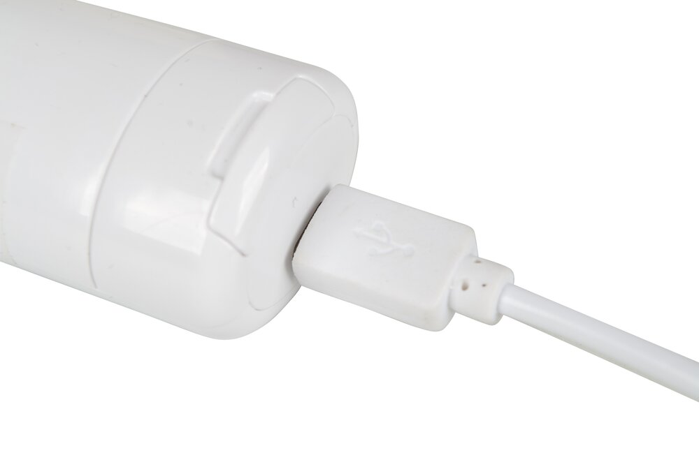 Sensorlampe LED m/knagg Oppladbar