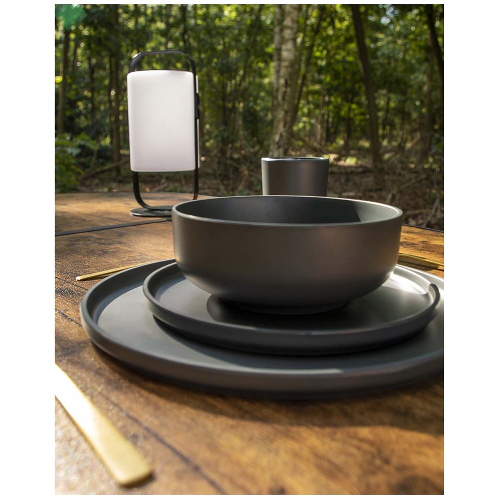 Servise Patom Grå Melamin 16 deler