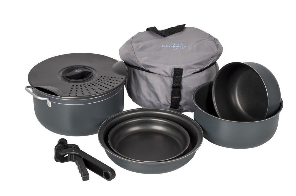 Camping kasserollesett 7-deler