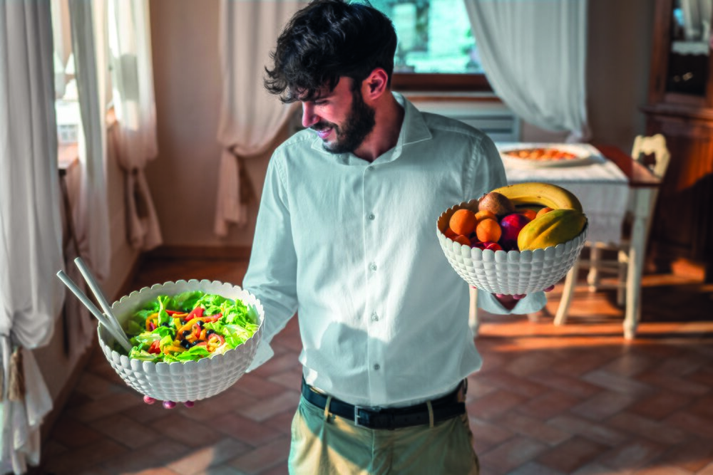 Bolle Tiffany Hvit XL 30 cm