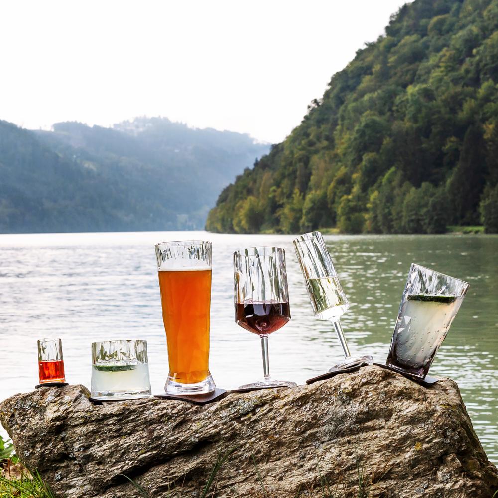 Magnetisk glass - Ølglass High Tech 50 cl pk a 2 stk