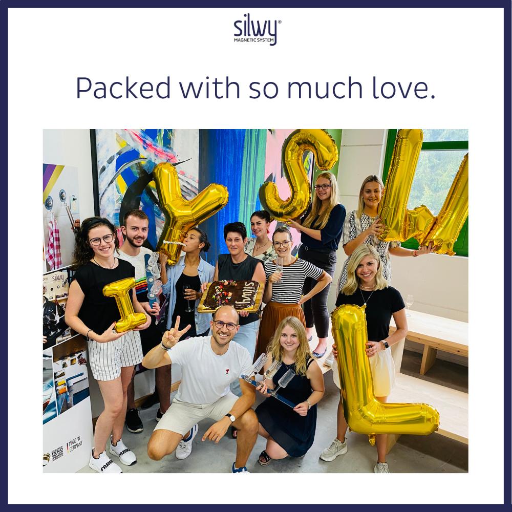 Magnetisk tallerken High-Tech 24 cm hvit