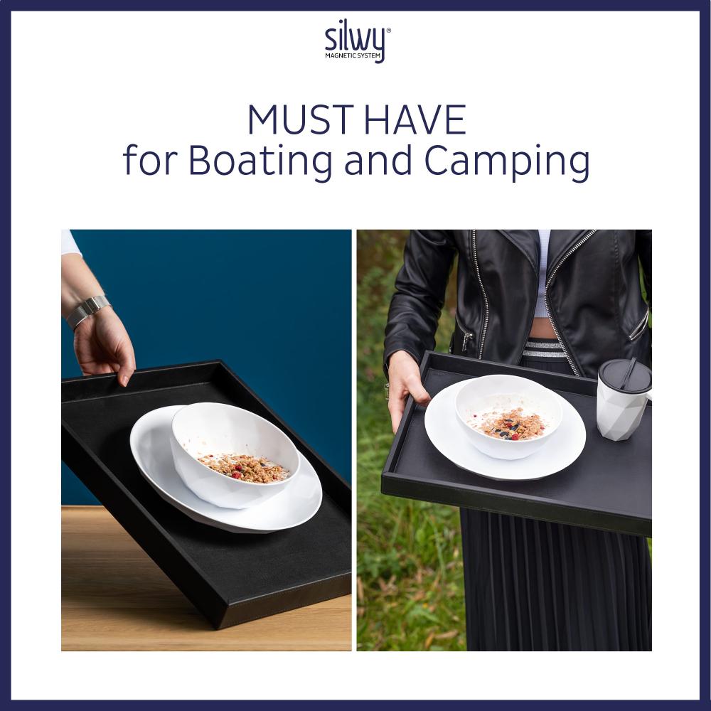 Magnetisk skål High-Tech 16 cm hvit