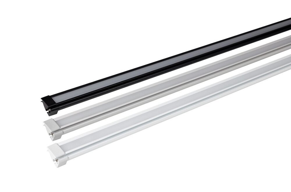Mounting Rail LED TO 5200 Svart