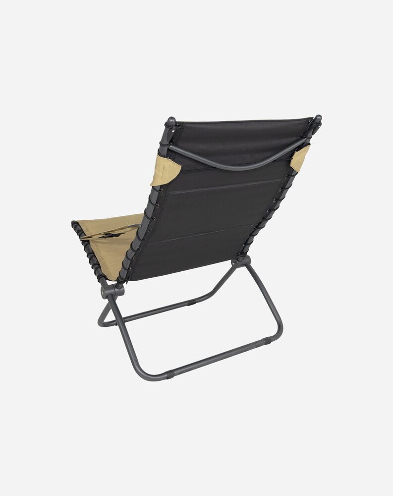 Stol Crespo Tex-Comfort Lounger gul