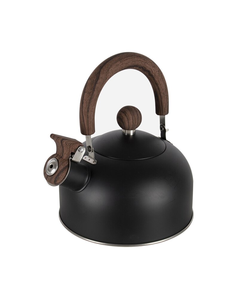 Kaffekjele Prettygrove sort m/trehåndtak 1,2 L Bo-Camp