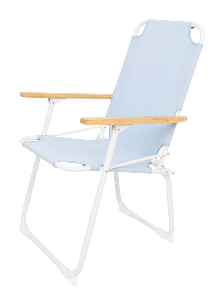 Campingstol Mosset pastell blå 