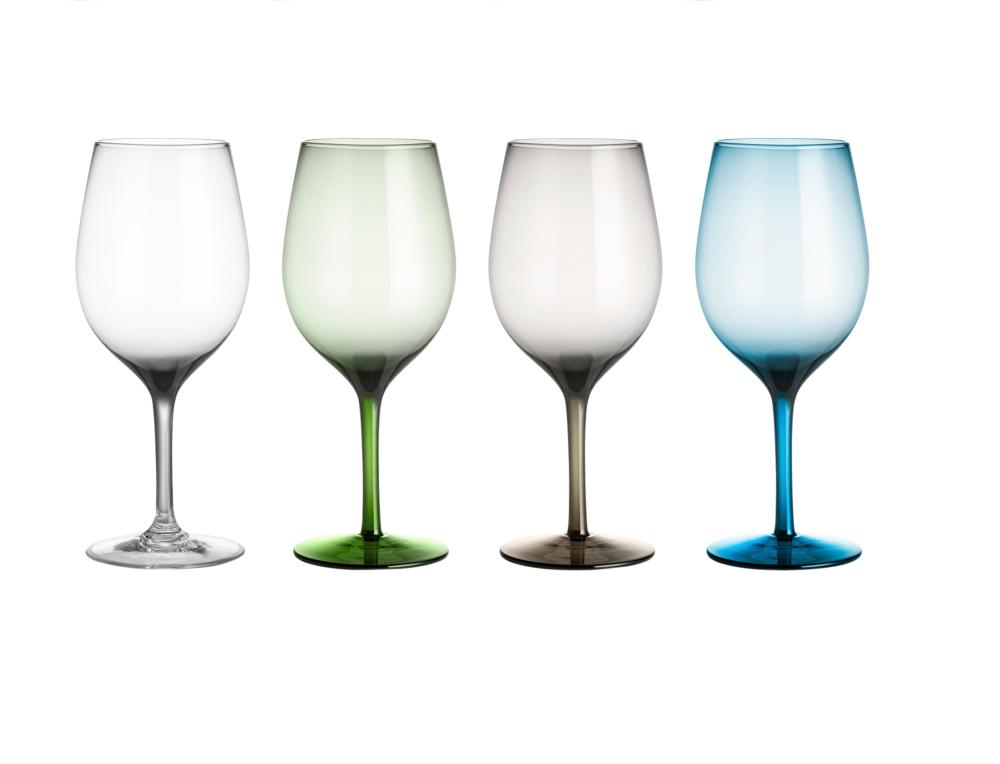 Vinglass Onda &amp; Jazz flerfarget 4 pk