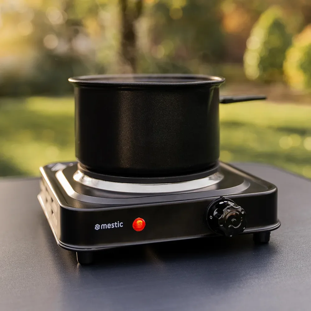 Kokeapparat 1-bluss Mestic MKT-120 svart 750W 230V