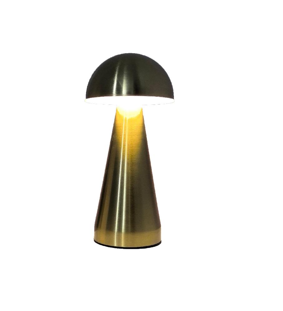 Bordlampe Sopp LED messing