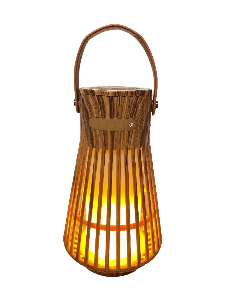 Flammelampe bambus imitasjon