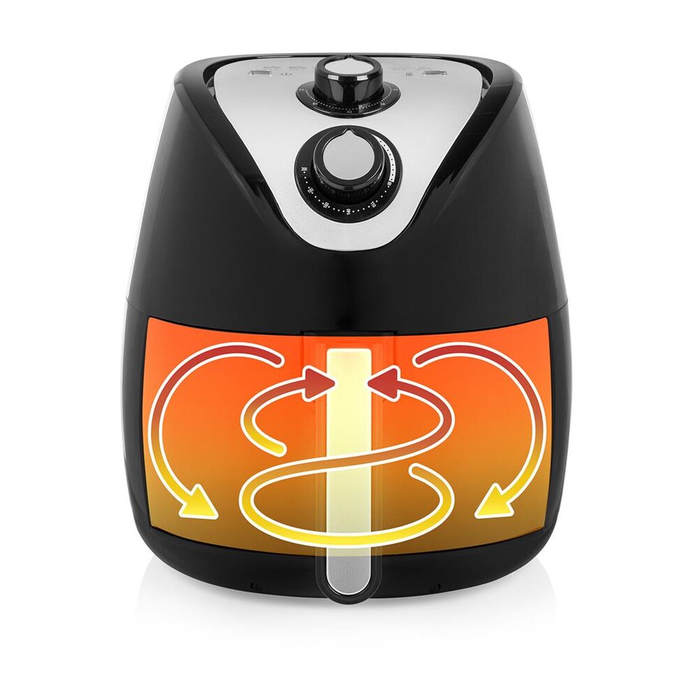 Airfryer Crispy Fryer XXL 4,5 l svart 1500w