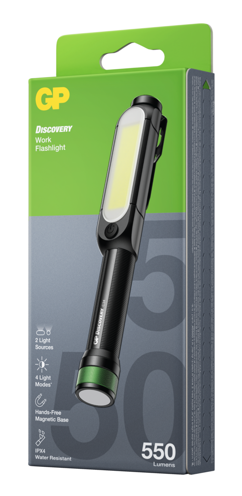 Lommelykt Discovery GP 350 lm