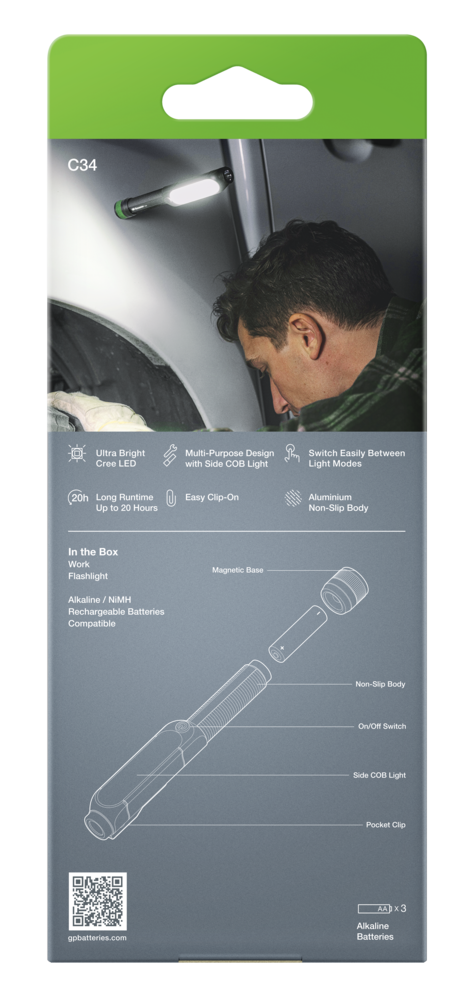 Lommelykt Discovery GP 350 lm