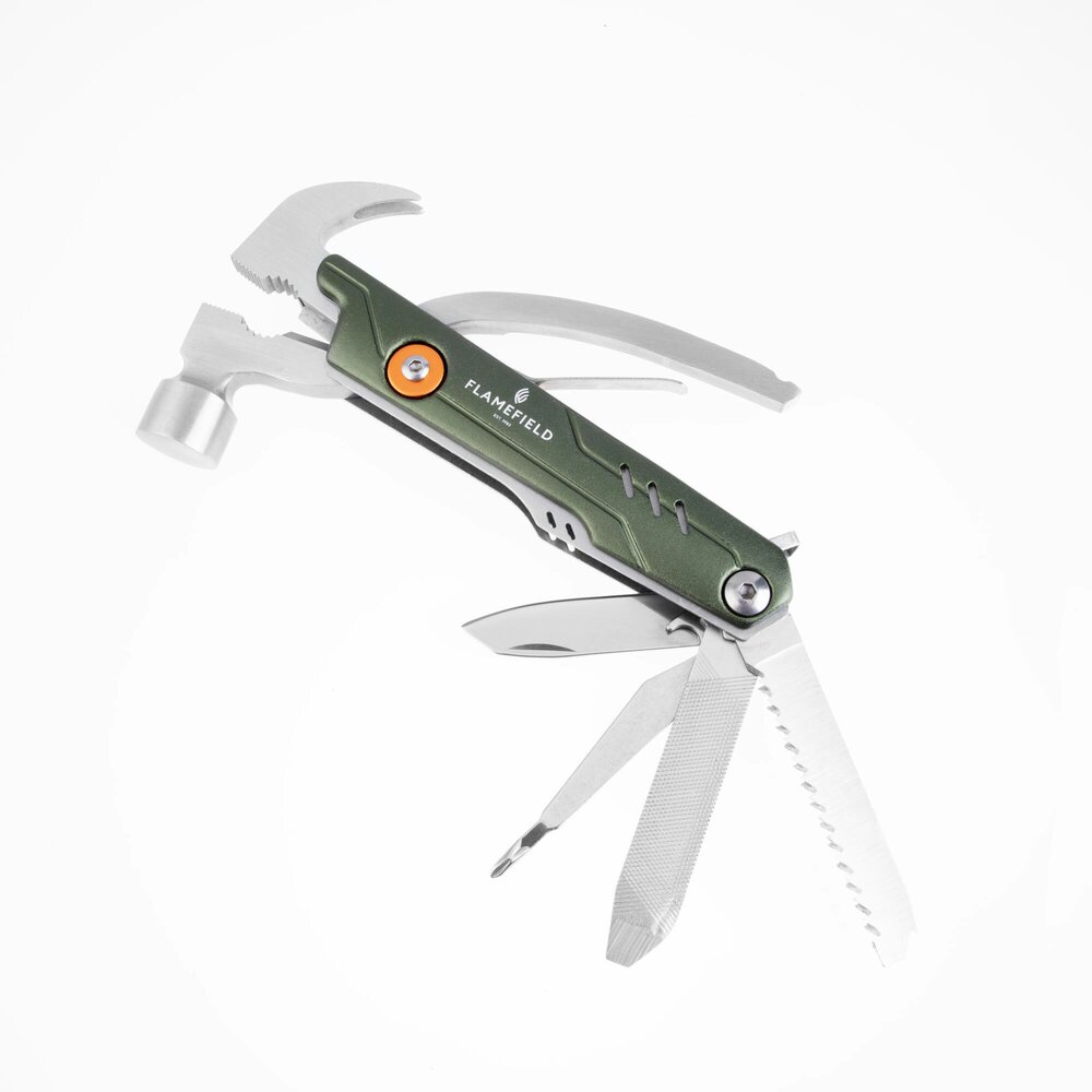 Multiverktøy 11 i 1 grønn