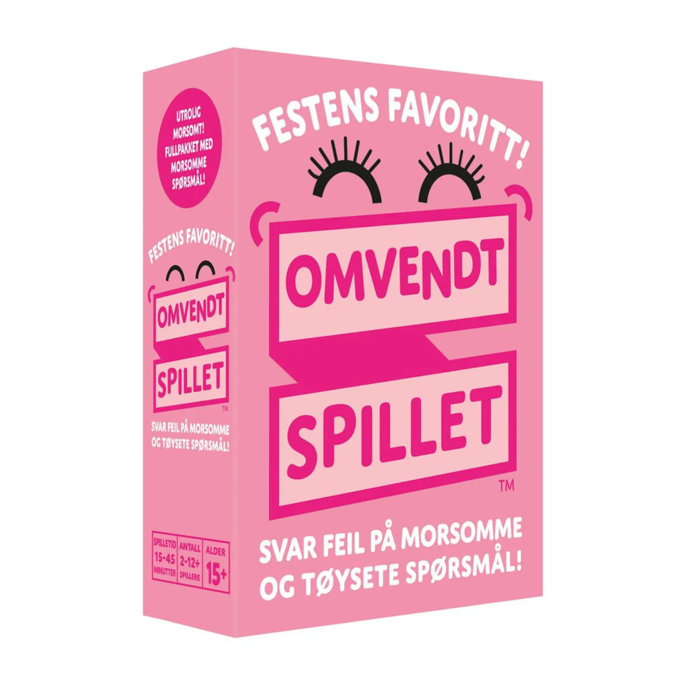 Spill Omvendtspillet - festens favoritt