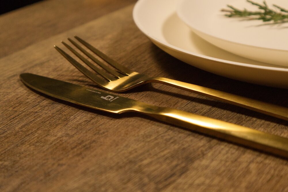 Bestikksett Fairbanks Gull 16 deler