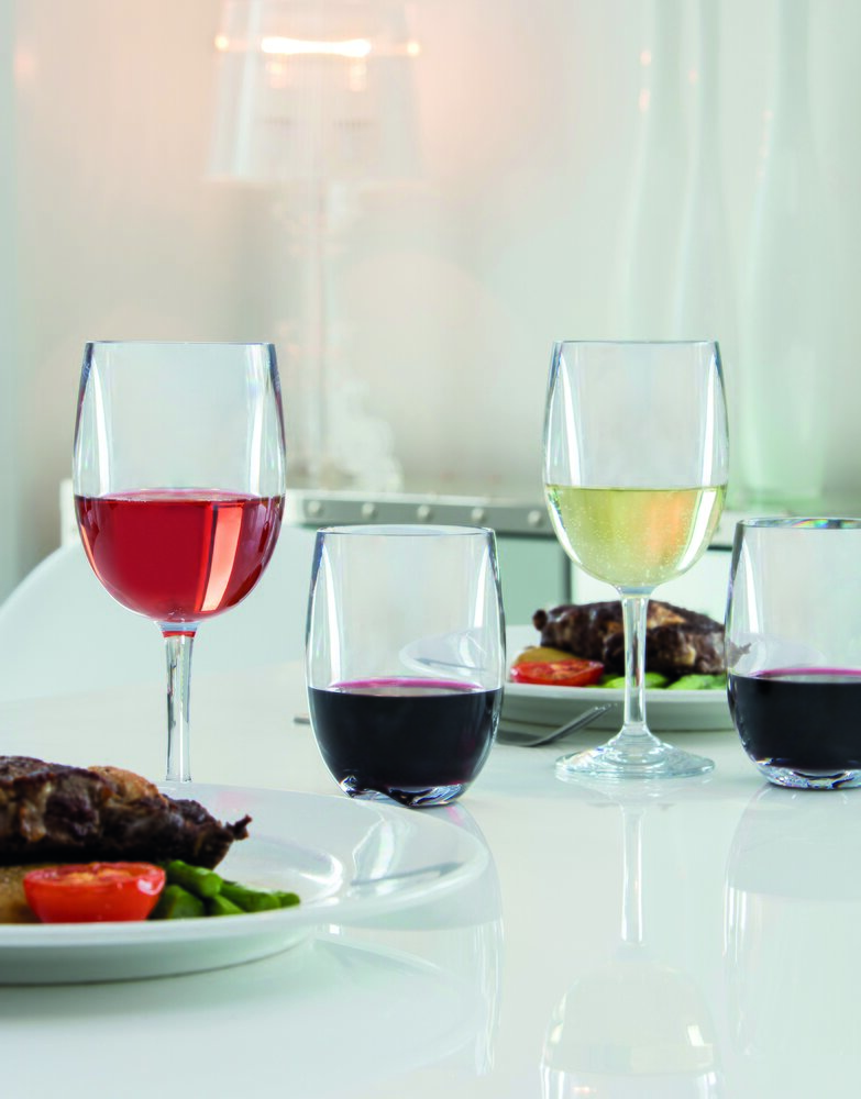 Strahl vinglass 25 cl Pakke m/ 4 rødvinglass