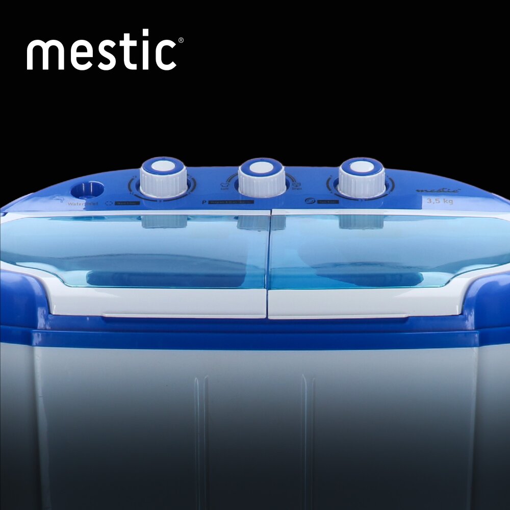 Vaskemaskin MW-120 m/sentrifuge - Mestic, 250W, 230V